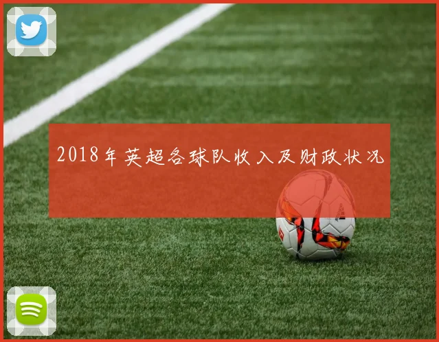 2018年英超各球队收入及财政状况